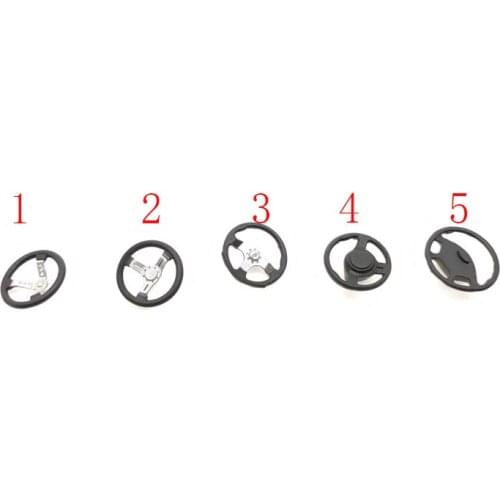 1/18 1/24 Homemade Hand-Made Steering Wheel Sports Off-Road Vehicle Car Model Modification Garage Scene Decoration