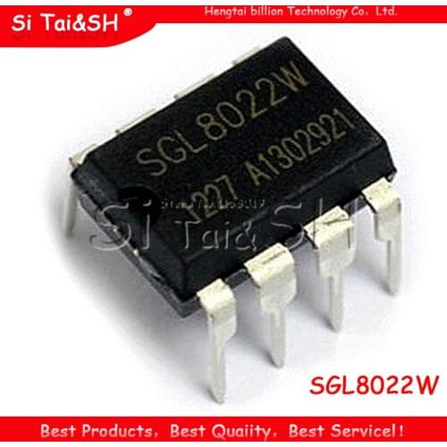 10pcs/lot SGL8022W SGL8022 DIP-8