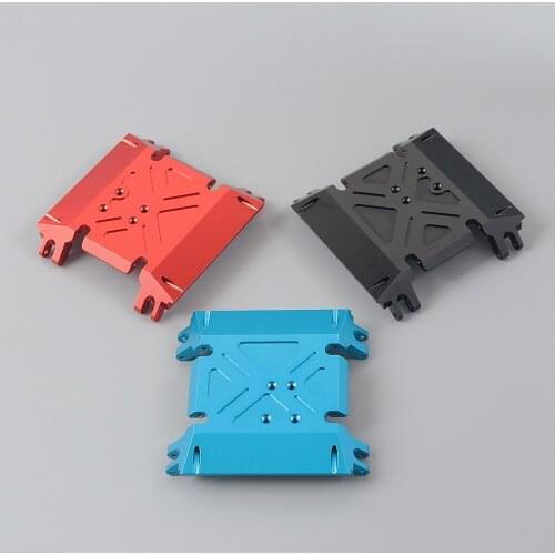 Aluminum Alloy Center Skid Plate Gearbox Base Mount for 1/10 RC Crawler Axal WRAITH 90045 90018 Truck