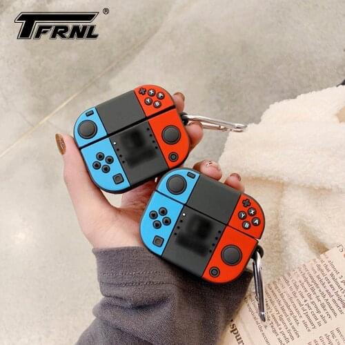 For fundas AirPodsPro case box for coque case for AirPods 1 case 3D buttons case for AirPods 2 cover