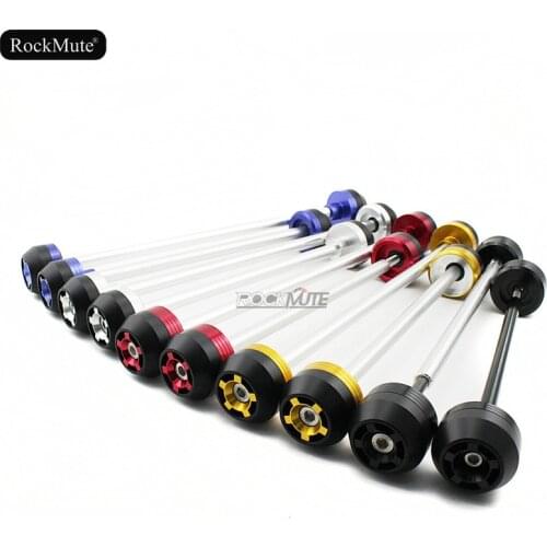 For BMW S1000RR 2010 2011 2012 2013 2014 HP4 Front Rear Axle Fork Wheel Sliders Crash Protector Motorcycle Falling Protection
