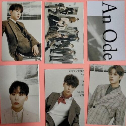 KPOP SEVENTEEN Regular Third Album An Ode Photo Card Polaroid Postcard LOMO Card CARAT Carat