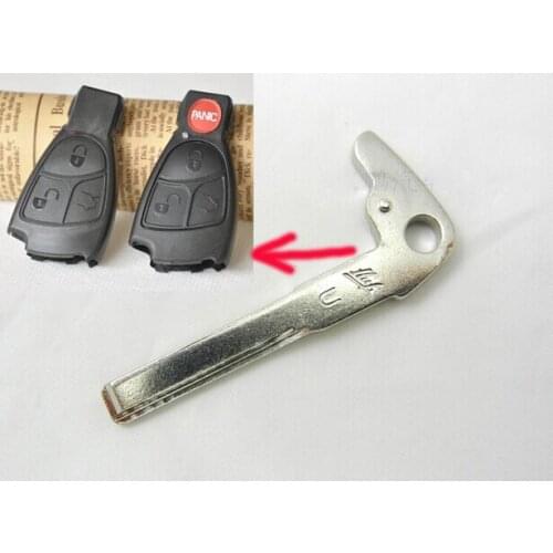 20pcs/lot uncut blade MERCEDES-BENZ REPLACEMENT SMART KEY INSERT KEY BLADE,key blade for MERCEDES-BENZ 2005 W220