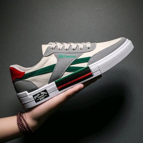 Skateboarding Mens shoes Summer and Autumn New Tide Shoes canvas Wild sports and leisure flat shoes Hot Internet Single SHOE