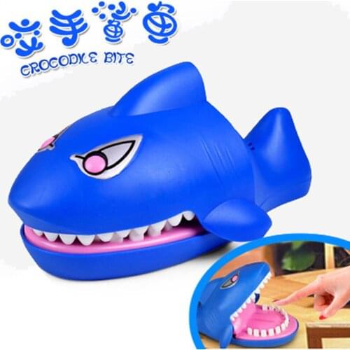 Funny Crocodile Pulling Teeth Board Game Crocodile Mouth Dentist Bite Finger Kids Puzzle Toy Bar Game for Reaction Training