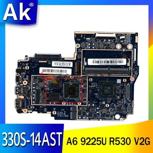 Suitable for Lenovo ideapad 330S-14AST notebook motherboard 5B20R32744 A6 9225U R530 V2G 4GB RAM DDR4 100% test work