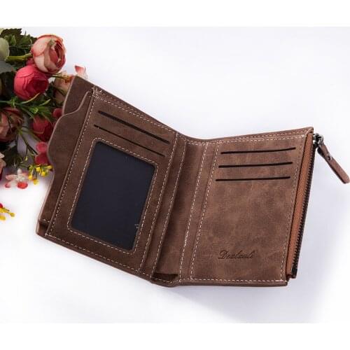 Luxury High Quality Wallet Mens Soft Leather Bifold ID Credit Card Holder Gift
