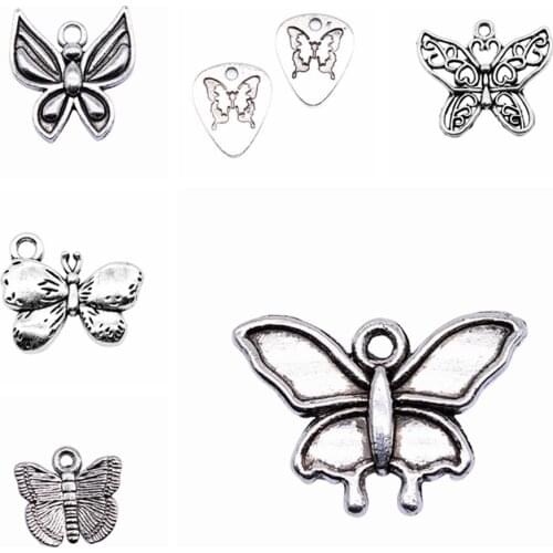 Sejuani diy charms for jewelry making kit pendant for bracelet jewelry accessories Butterfly Charms