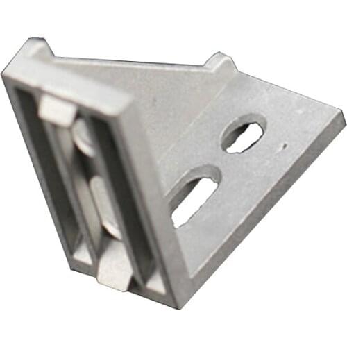 1Pcs 3060 29x58x58mm European Corner Fitting Angle Aluminum 30 X 60 L Connector Bracket Fastener Industrial Profile