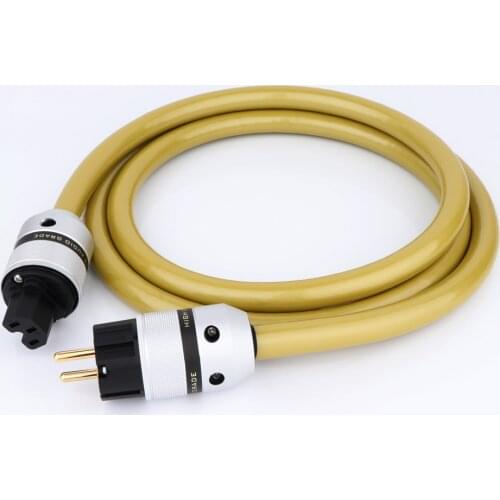 VDH Hifi Audio M.C the Mainsstream Hybrid Halogen Free Power Cable With Aluminium EU Version Power Cable