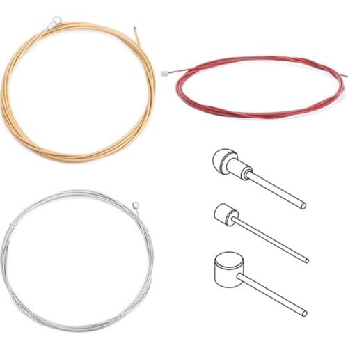 Bike Brake Cable Shifter Cable 1.7m 2.1m Grinding Inner Line Stainless Steel Grinding Inner Line for Mtb Road Bike