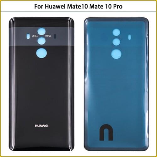 New For Huawei Mate10 Mate10 Battery Cover Door Back Cover Glass Panel For Huawei Mate 10 Pro Rear Housing Case Replacement