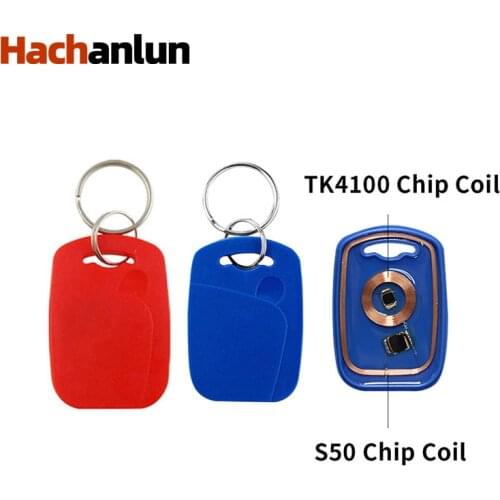 10pcs NFC Key Read-only Tag Multi-frequency RFID 125khz Em4100 Tk4100 Chip 13.56mhz Frequency IC S50 Access Card