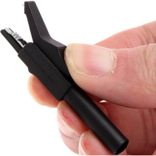 2 Pcs Full Protective Alligator Clips Crocodile Clamp For Professional Multimeter