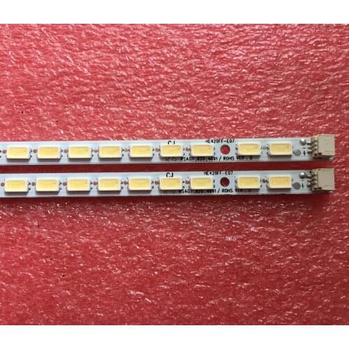 6Pieces/lot FOR Hisense LED42K300 LCD TV backlight bar GT-1110977-B RSAG7.820.4691 HE420FF 62LED 475MM