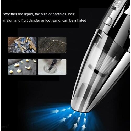 ZK30 Car Vacuum Cleaner High Suction For Car Wet And Dry dual Vacuum Cleaner Handheld 6053 Quick Charge for Car Home Pet Hair