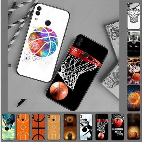 Newly Arrived transparent Cell Phone Case for huawei P20pro p30lite p20lite P40 P40pro p10plus p9plus Coque basketball sports