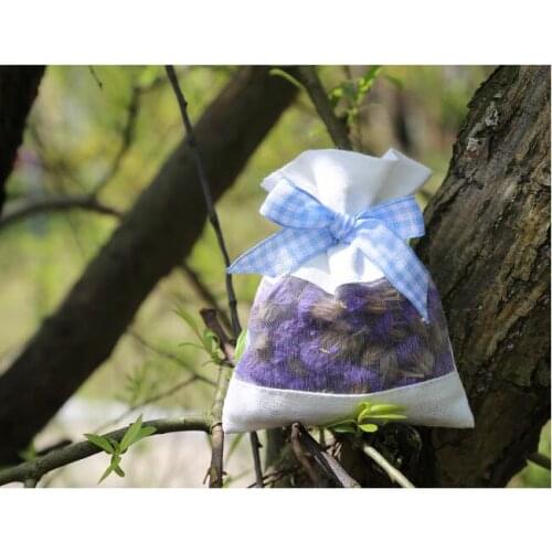 Free shipping 100pcs/lot Cotton Organza Incense Bag Lavender Sachet Linen Package Bags Jewelry Cosmetic Storage Pouch Gift