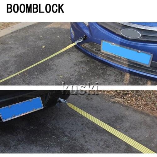 BOOMBLOCK Car Trailer Rope 3 Tons 3 Meters For Opel Astra H G J Volvo S60 V70 XC90 Citroen C5 C4 C3 Subaru Forester Accessories