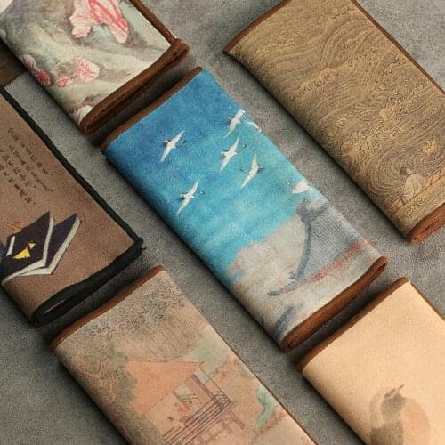 Daantang Suede Tea Towel Household Zen Cotton Cloth High-Grade Water Absorbing Pot Kung Fu Teaset Spare Parts