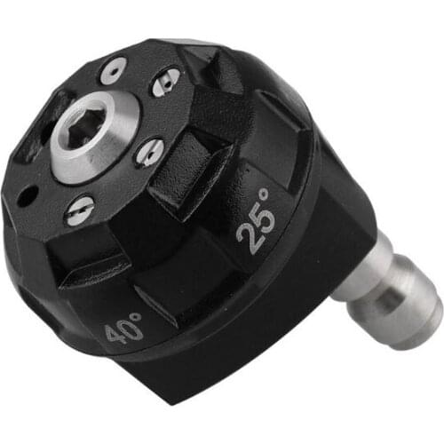 Pressure Washer Nozzle Tips 6 in 1 Changeover 1/4 Inch Quick Connect Pressure up to 4000PSI Linear Fan-shaped Foam T3EF
