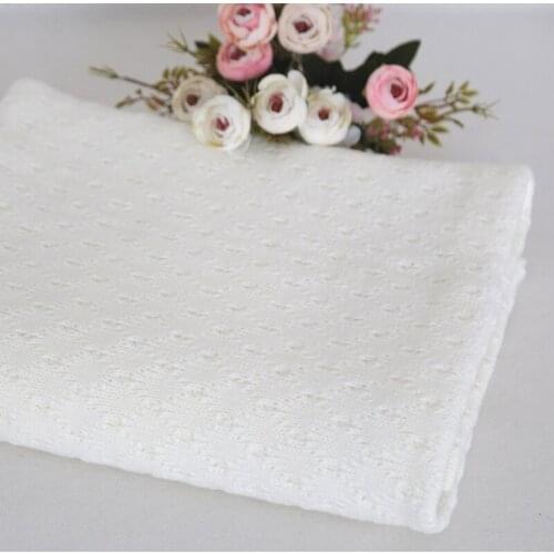 Hand Knit Baby Blanket Reversible Knitted 120cm x150cm Double-sided background blanket Photography Props