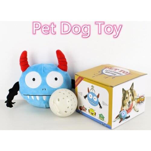 Dog Toy Sound Vibration Electric Ball Dog Scratch Resistance Bouncing Paipaipai Monster Plus Animal Toy Ball Puppys Voice Design