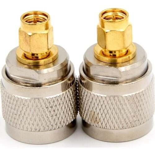 N Male To SMA Female Connector RF Coax Coaxial Adapter Straight Type For Cell Phone Mobile Signal Booster Straight Type