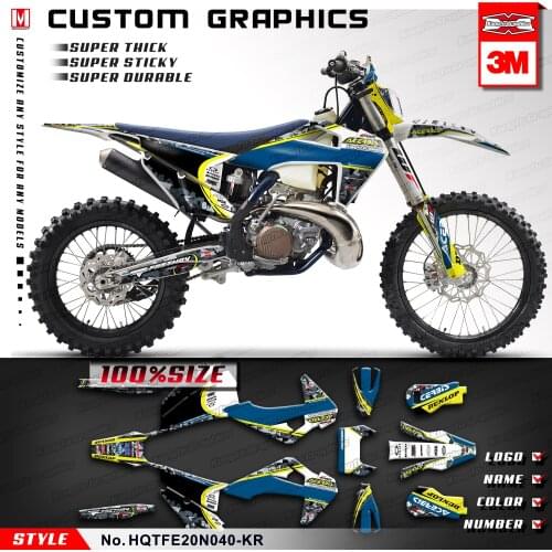 KUNGFU GRAPHICS Waterproof Sticker Kit for TE FE TC FC TX FX FS 125 150i 250i 300i 350 450 501 2019 2020 2021