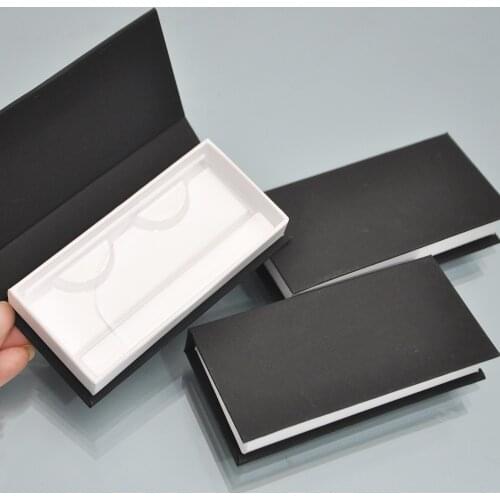 Wholesale false eyelash packaging box custom logo lash boxes package faux cils 25mm mink lashes strip magnetic case bulk vendors