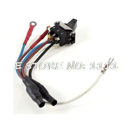 AC 125V/8A 250V/4A DPDT 2 Position Latching Toggle Switch for Electric Drill