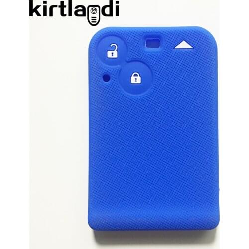 Silicone Key Case Holder Keychain Shell for Renault Espace Laguna 2 CA Card Candle Old Model Key Cover Keyless Accessories Fob