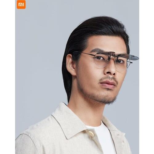 Xiaomi UREVO Clip-on Glasses Polarized Sunglasses 8g Ultra Light TAC Lenses Men Women Eyeglasses Night Vision Driving Goggles