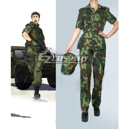 Gate Jieitai Kanochi nite Kaku Tatakaeri Gate Thus the JSDF Fought There Youji Itami Cosplay Costume E001