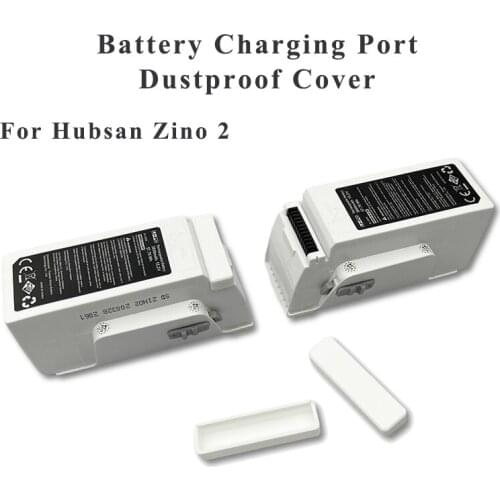 Battery Port Protection Cover Dust-Proof Cap for Hubsan Zino 2 Drone Accessories Battery Charging Port Terminal Cover Protector
