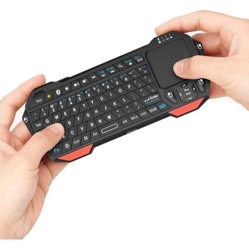 Jelly Comb Wireless 3.0 Bluetooth Keyboard with Touchpad for Smart TV Laptop Support IOS Window Android System Portable Keyboard