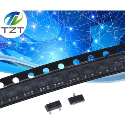 100PCS BC847C SOT23 BC847 847C SOT SMD SOT-23 1G new transistor