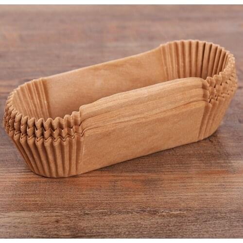 50Pcs Baking Paper Liners Straight Loaf Tin Baking Parchment Paper Liners Loaf Tin Liners great for replacing bread loaf or cake