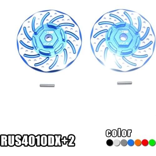 GPM TRAXXAS RUSLTLER 4X4 VXL 67076-4 Aluminum Alloy Silver Edge Dragon Claw Brake Disc-Pair