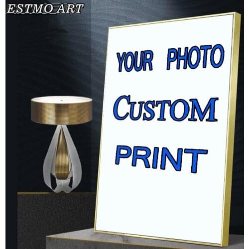 Custom Print Your Photo Canvas Painting Abstract Art Animal Anime Figure Movie Poster Aesthetic Hoom Decor Wall Pop Art Picture