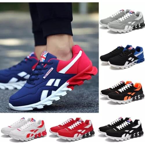 Men Women Running Shoes Light Sneakers Breathable High Quality Lace Up Casual Couples Trainers Non-slip Outdoor Sports Shoes