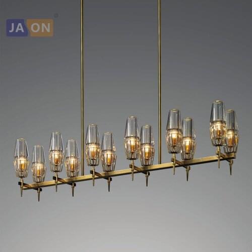 Led e14 Retro American Copper Iron Glass LED Lamp LED Light.Pendant Lights.Pendant Lamp.Pendant light For Dinning Room