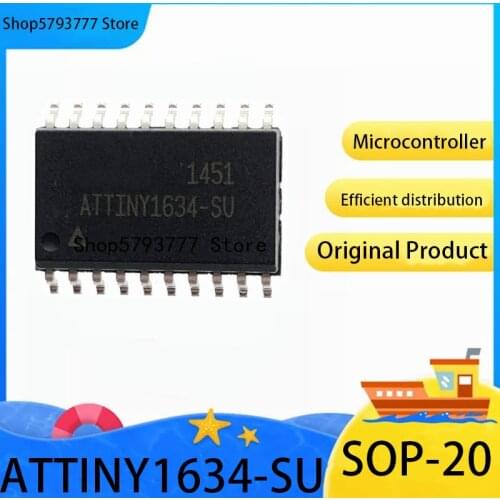 2PCS-20PCS New original authentic ATTINY1634-SU SOP-20 ATTINY1634 SOP20 microcontroller chip