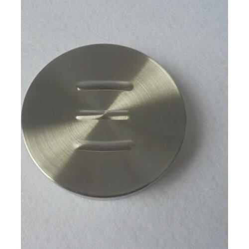 Bathroom free installation soap dishes, 304 Stainless Steel circular soap box, European Toilet/Kitchen soap rack, Free Shipping