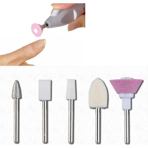 Upscale 5 In 1 Manicure Combination Nail Trimming Kit Electric Salon Shaper Pedicure Polish Tool New Multifunctional Nail Art
