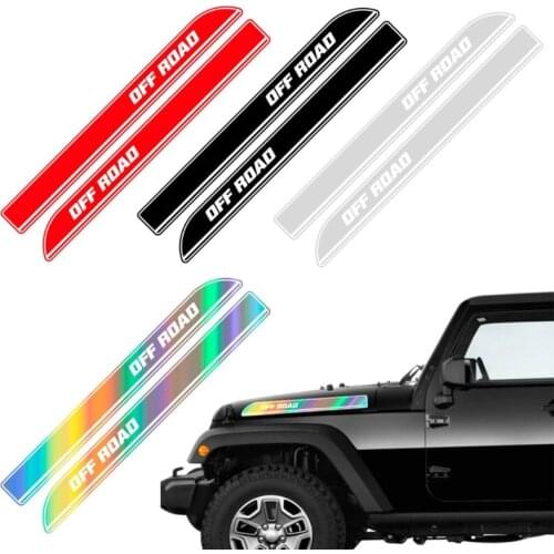 Car Hood Stripe Sticker Car Stickers Modified Stripe Decal Decoration Universal Auto Racing Body