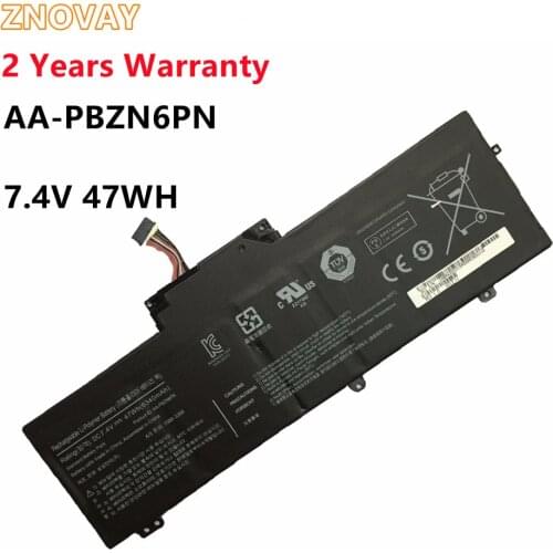 New AA-PBZN6PN Laptop Battery for Samsung 350U2B 350U2A NP350U2A NP350U2B Series BA43-00315A AA-PBZN6PN 7.4V 47WH