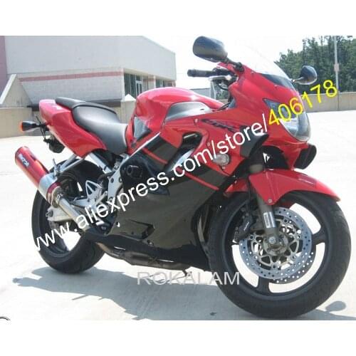 Fairing For Honda CBR 600F4 CBR600 CBR600RR 1999 2000 CBR 600 F4 99 00 Red Black ABS Fairing (Injection Molding)