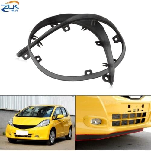 ZUK Front Bumper Air Spoiler SPLR For HONDA FIT JAZZ 2009 2010 2011 2012 2013 2014 GE6 GE8 Car-Styling OE# 71110-TF0-000