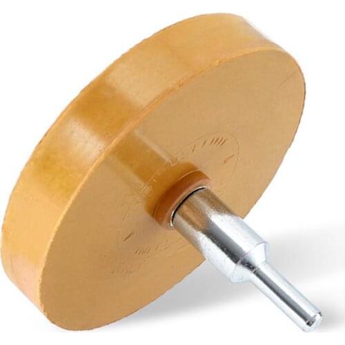 Rubber to rubber wheel 88mm/100mm fast rubber removal grinding wheel serrated removal car paint film polishing wheel